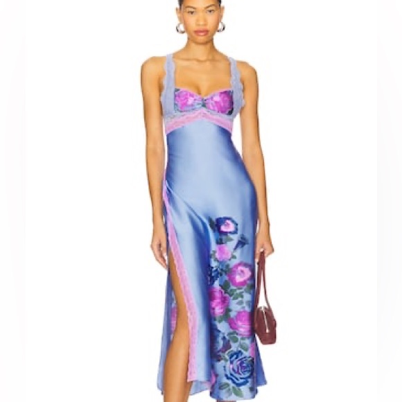 NWT Free People Just Dreamy Maxi Dress - Picture 5 of 6